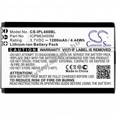 Helyettes�t� vonalk�dolvas� akku Infinite Peripherals Linea Pro 4 ICP663450M 1200mAh 4.44Wh
