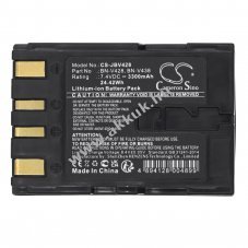 Helyettes�t� kamera akku JVC CU-VH1 BN-V428 7,4V 3300mAh 24,42Wh Li-Ion