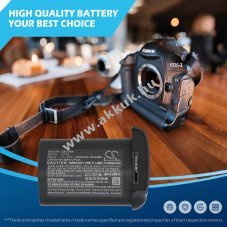 Helyettes�t� kamera akku Canon LP-E4 2400mAh 26.64Wh Canon EOS-1D MarkIII