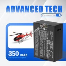 Helyettes�t� dr�n akku Modster AFX-135 EC-135 350mAh