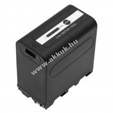 Helyettes�t� kamera akku Hawk-Woods DV-MC2 6600mAh 48.84Wh