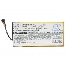 Helyettes�t� e-k�nyv olvas� akku Pandigital Novel 7 BP-S21-11/2740 LS 2900mAh 10.73Wh