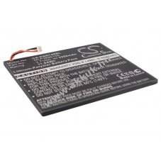 Helyettes�t� e-k�nyv olvas� akku Pandigital Novel Tablet Color MLP3595100 3200mAh 11.84Wh