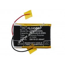 Helyettes�t� dab digit�lis r�di� akku Roberts Sports Dab2 D8110-21-00447 1850mAh 6.85Wh