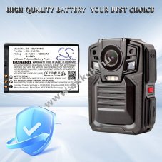Helyettes�t� kamera akku PatrolEyes SC-DV5 SC-DV5-RB 1250mAh 4,63Wh