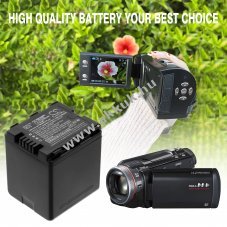 Helyettes�t� kamera akku Panasonic VW-VBN260 HDC-TM900 2100mAh/15.54Wh
