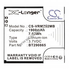 Helyettes�t� b�bi�r akku V Tech RM5752 BT290865 1900mAh 7.03Wh