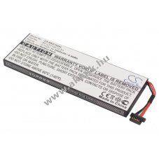 Helyettes�t� gps akku Becker Traffic Assist 7928 BP-LP1100/12-A1 2400mAh 8.88Wh