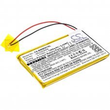 Helyettes�t� m�r�m�szer akku BW GasAlert MicroClip AEC603658 1200mAh 4.44Wh 3.7V