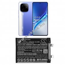 Helyettes�t� telefon akku Vivo I2221 BA58 6250mAh 24.44Wh