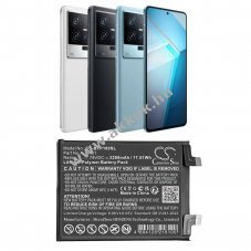 Helyettes�t� telefon akku Vivo IQOO 11S BA01 2250mAh 17,51Wh