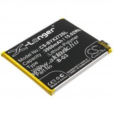 Helyettes�t� telefon akku Vivo X27 Pro B-G3 3900mAh 15.02Wh