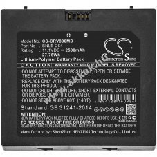 Helyettes�t� orvosi eszk�z akku Carejoy V7 / SNLB-264 2500mAh 27.75Wh