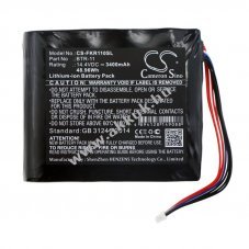 Helyettes�t� m�r�m�szer akku Fujikura FSM-21S BTR-11 3400mAh 48.96Wh