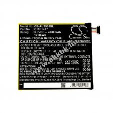 Helyettes�t� t�blag�p akku Asus Transformer Book T90 C11P1417 4700mAh 17.86Wh