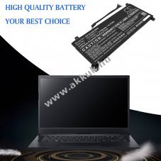Helyettes�t� laptop akku Clevo NL40MU NL40BAT-3 3150mAh/35.91Wh