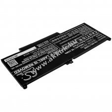 Helyettes�t� laptop akku Dell Latitude 13 7300 N052L7300-D1716FCN 05VC2M 7400mAh 56.24Wh
