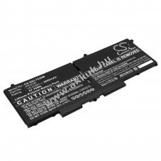 Helyettes�t� laptop akku Dell Latitude 5330 8H6WD 3800mAh/57.76Wh