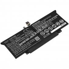 Helyettes�t� laptop akku Dell Latitude 7410 2-in-1 7CXN6 6400mAh 48.64Wh