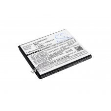 Helyettes�t� telefon akku Green Orange GO M3 / Q801 1900mAh 7.03Wh