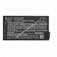 Helyettes�t� laptop akku Getac V110 441129000001 2000mAh 22.2Wh