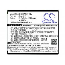 Helyettes�t� telefon akku Highscreen Spark 2 3,7V 1250mAh 4,63Wh