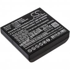Helyettes�t� vezet�k n�lk�li f�lhallgat� akku HME BP800 Beltpack C10326 2000mAh 9.6Wh