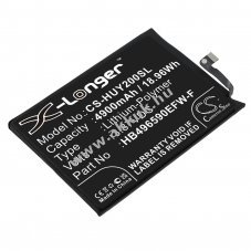 Helyettes�t� telefon akku Huawei Honor Play 20 HB496590EFW-F 4900mAh 18.96Wh