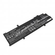 Helyettes�t� laptop akku Lenovo ThinkPad P14S Gen3 L21C3P71 3000mAh 34.74Wh Li-Ion