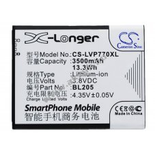 Helyettes�t� telefon akku Lenovo P770 BL205 3500mAh 13.3Wh