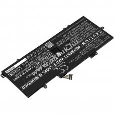 Helyettes�t� laptop akku Lenovo ThinkPad X1 Carbon 02DL005 3250mAh 49.92Wh