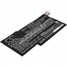 Helyettes�t� laptop akku MSI GS63 7RE Stealth Pro BTY-M6J 5300mAh 60.42Wh