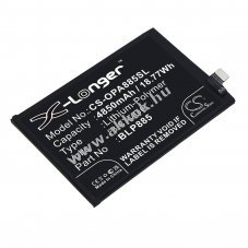 Helyettes�t� telefon akku Oppo A96 BLP885 4850mAh 18.77Wh Li-ion