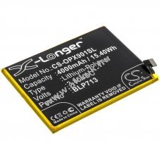 Helyettes�t� telefon akku Oppo RMX1901 BLP713 4000mAh 15.4Wh