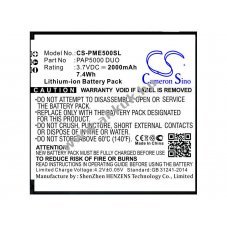 Helyettes�t� telefon akku Prestigio MultiPhone 5000 Duo PAP5000 DUO 2000mAh 7.4Wh 3.7V