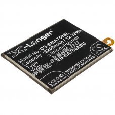 Helyettes�t� telefon akku Samsung Galaxy A7 2018 EB-BA750ABU 3200mAh 12.32Wh Li-Ion