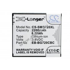 Helyettes�t� telefon akku Samsung Galaxy Grand 3 EB-BG720CBC 2200mAh 8.36Wh