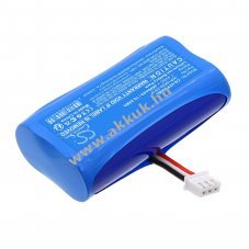 Helyettes�t� akku VeriFone T650p 7.4V 2600mAh 19.24Wh INR18650-2S1P Li-ion