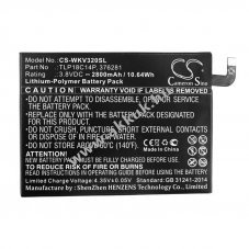 Helyettes�t� telefon akku Wiko View Max TLP18C14P 2800mAh 10.64Wh
