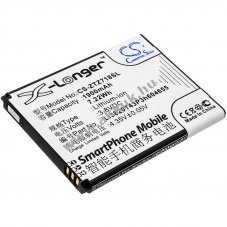 Helyettes�t� telefon akku ZTE Z718 Li3820T43P3h604655 1900mAh 7.22Wh Li-Ion