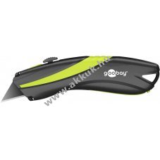 Goobay Tools biztons�gi k�s automata pengavisszah�z�ssal 4db tartal�k peng�vel