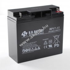 B.B. Battery BP17-12 12V 17Ah �lom akku AGM VdS