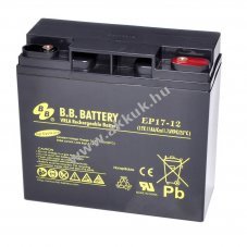 B.B. Battery EP17-12 12V 17Ah AGM �lom akku
