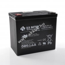 B.B. Battery MPL55-12 12V 55Ah AGM �lom akku