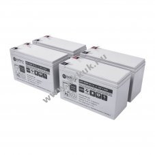 Helyettes�t� akku Eaton-Powerware 5130 1250VA UPS sz�netmentes 4db/csomag SLA