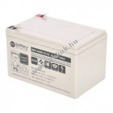 Helyettes�t� akku SBY-AGM-12-12 12V 12Ah AGM �lom 151x98x95mm T2 Faston250 6,3mm