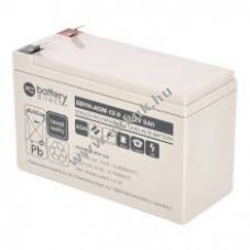 Helyettes�t� akku SBYH-AGM-12-9 12V 9Ah AGM �lom 151x65x94mm T2 Faston250 6,3mm