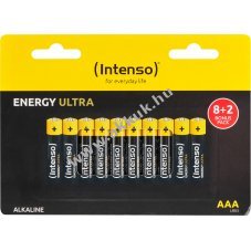 Intenso Energy Ultra AAA (mikro) 1,5V 1250mAh 10db/csomag elem Alkaline