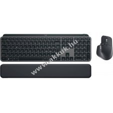 Logitech MX Keys Combo for Business Gen2 vezet�k n�lk�li szett grafit DE MX Master 3S Logi Bolt