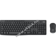 Logitech MK370 vezet�k n�lk�li billenty�zet-eg�r szett grafit Silent DE Logi Bolt 1000dpi